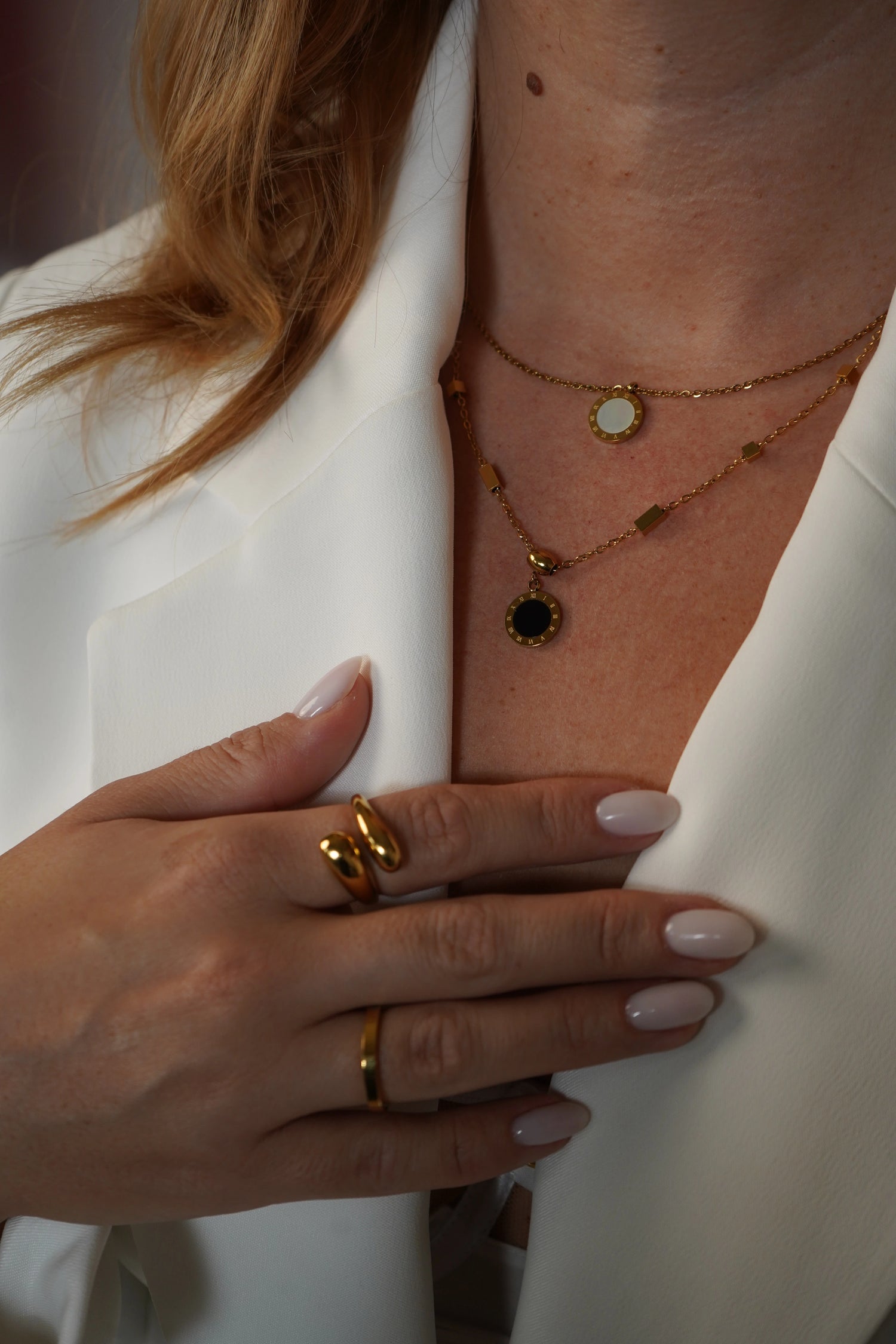 EIRA Pozlátený minimalistický prsteň