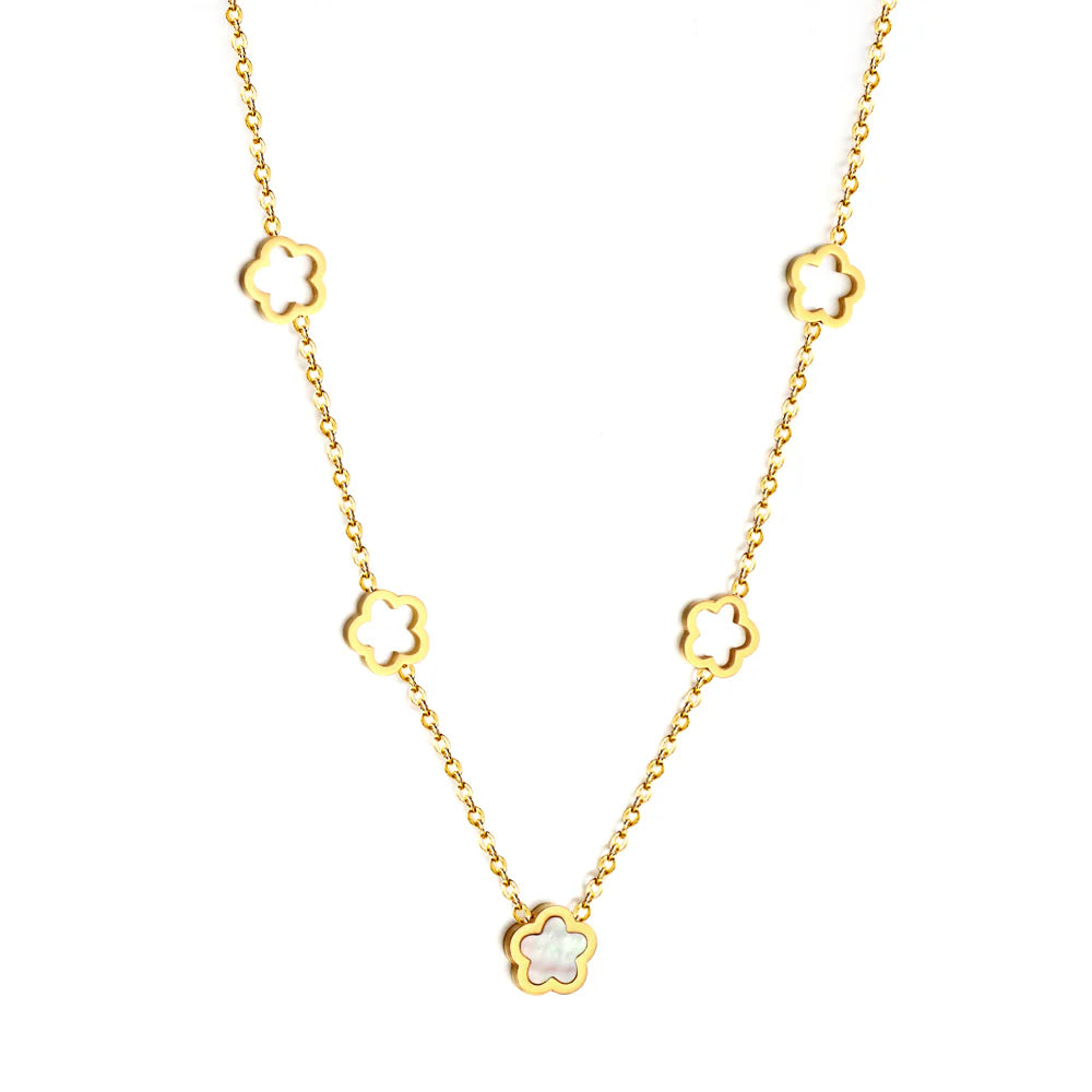 LYSBLOMST Pozlátený náhrdelník