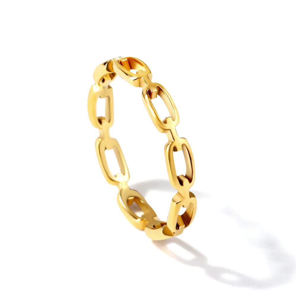 LENKKI Pozlátený prsteň